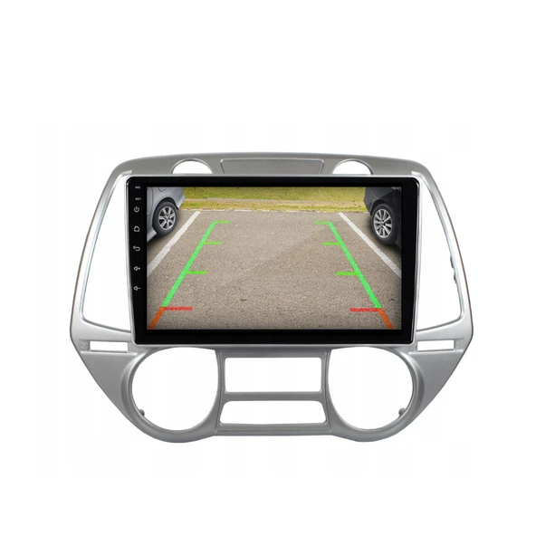 Hyundai i20 Araç Multimedya Android Ekran Carplay Double Teyp 2+32 9" 08-12 Dijital Y Silver BLUEWAY - 4