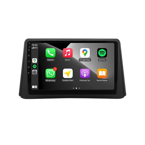 Opel Mokka Araç Multimedya Android Ekran Carplay Navigasyon Double Teyp 2+32 9" 12-16 Black BLUEWAY - 2