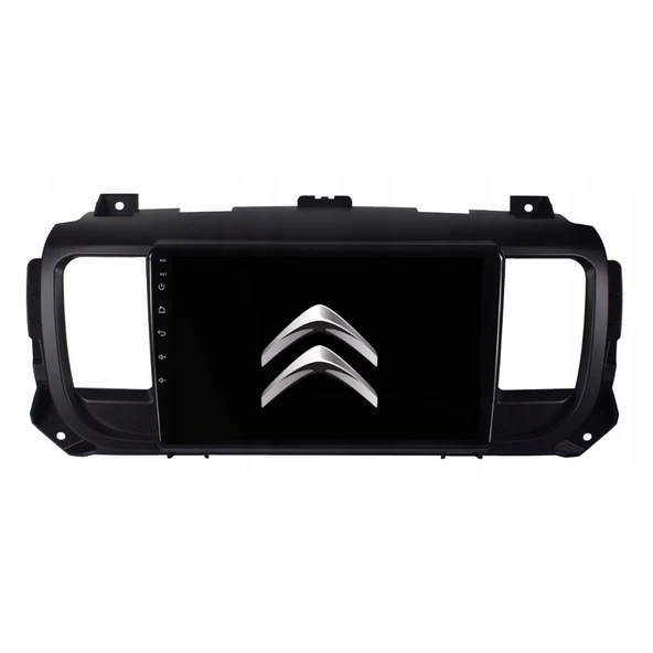 Citroën Jumpy Araç Multimedya Android Ekran Carplay Navigasyon Double Teyp 2+32 9" 17-23 Black BLUEWAY