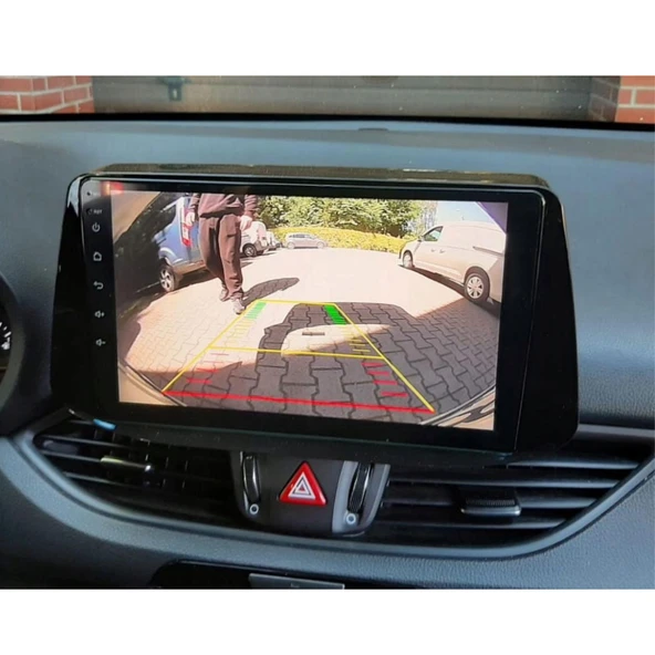 Hyundai i30 Araç Multimedya Android Ekran Carplay Double Teyp Navigasyon 2+32 9" 17-19 P.Black BLUEWAY - 5