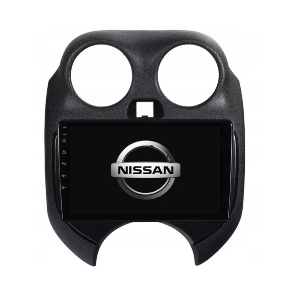 Nissan Micra Araç Multimedya Android Ekran Carplay Navigasyon Double Teyp 2+32 9" 11-13 Black BLUEWAY