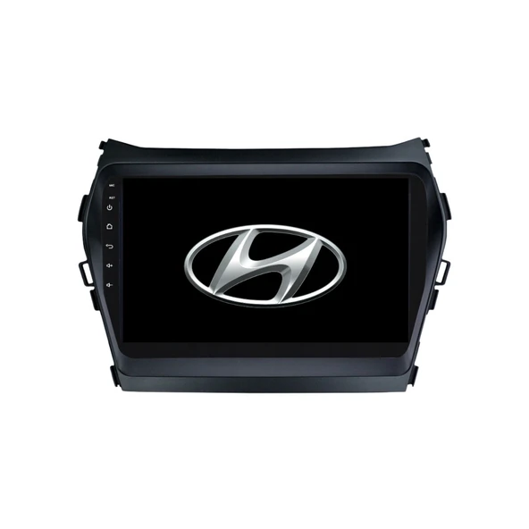 Hyundai Santa Fe Araç Multimedya Android Ekran Carplay Double Teyp 2+32 9" 13-17 Black BLUEWAY