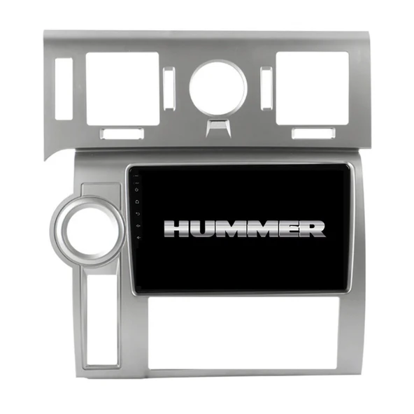 Hummer H2 Araç Multimedya Android Ekran Carplay Navigasyon Double Teyp 2+32 9" 08-09 Silver BLUEWAY