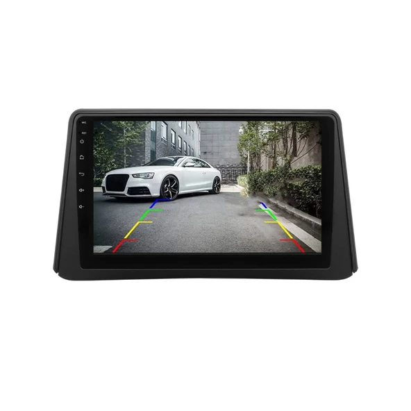Opel Mokka Araç Multimedya Android Ekran Carplay Navigasyon Double Teyp 2+32 9" 12-16 Black BLUEWAY - 3