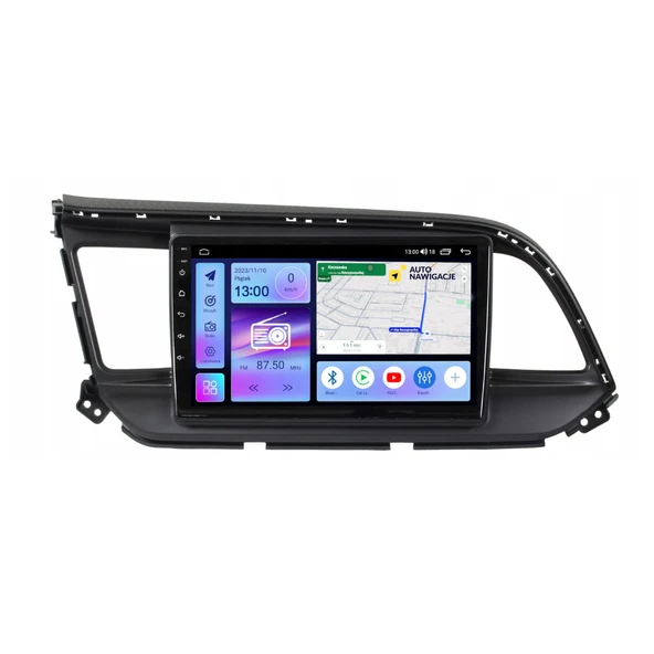 Hyundai Elantra Araç Multimedya Android Ekran Carplay Double Teyp 2+32 9" 19-20 Black BLUEWAY - 4