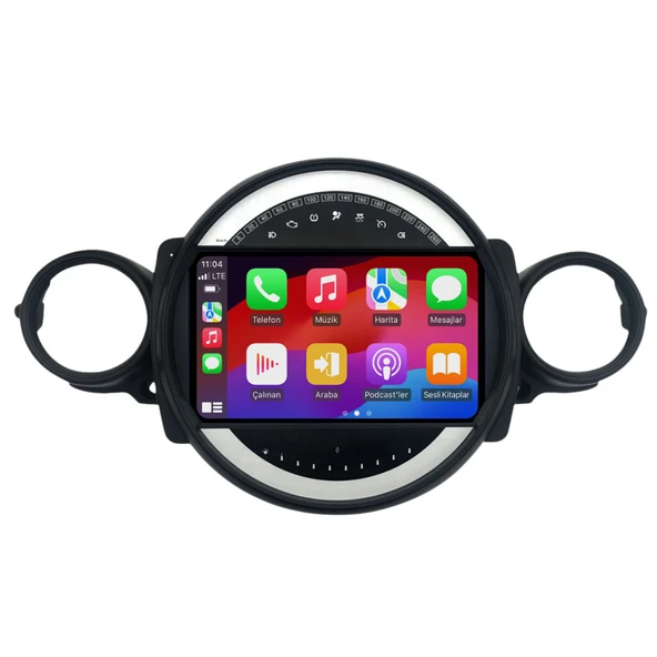 Mini Cooper Araç Multimedya Android Ekran Carplay Navigasyon Double Teyp 2+32 9" 07-11 Black BLUEWAY - 3