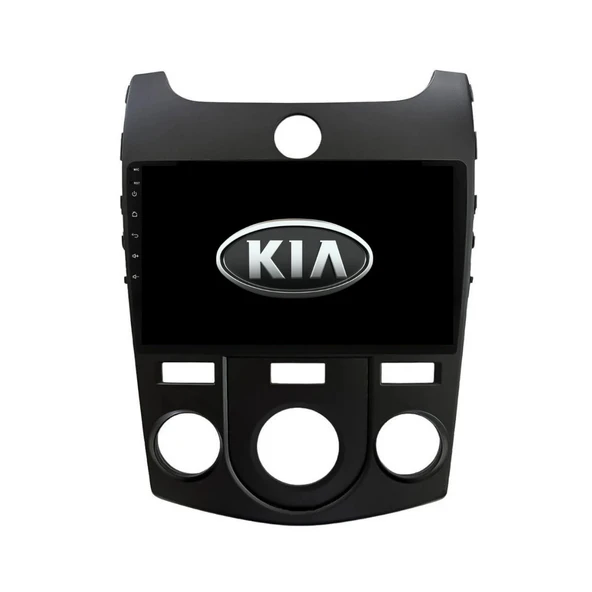 Kia Cerato Araç Multimedya Android Ekran Carplay Navigasyon Double Teyp 2+32 9" 08-13 Black BLUEWAY