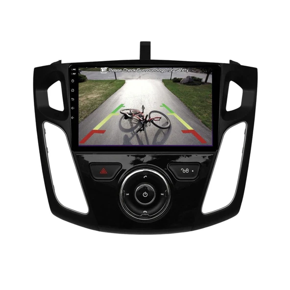 Ford Focus 3-4 Araç Multimedya Android Ekran Carplay Double Teyp 4+64 9" 11-19 Tuşsuz Black BLUEWAY - Resim 3