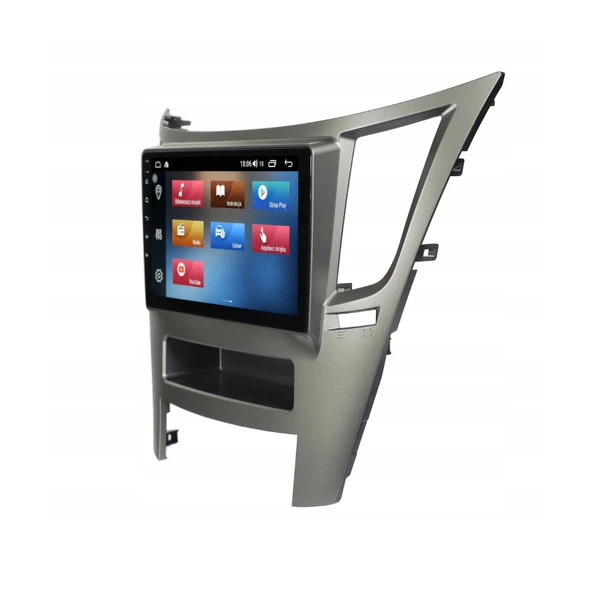 Subaru Outback / Legacy Araç Multimedya Android Ekran Carplay Double Teyp 4+64 9" 10-14 Silver BLUEWAY - Resim 2