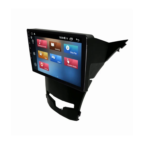 Ssangyong Korando Araç Multimedya Android Ekran Carplay Double Teyp 2+32 9" 13-15 Black BLUEWAY - Resim 2