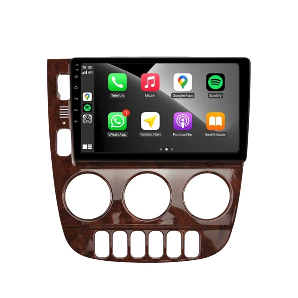 Mercedes Benz Ml Araç Multimedya Android Ekran Carplay Double Teyp 4+64 9" 01-05 Maun BLUEWAY - Resim 2