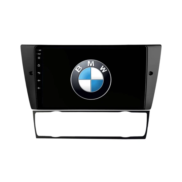 BMW E90 Araç Multimedya Android Ekran Carplay Navigasyon Cihazı Double Teyp 4+64 9" 05-11 Black BLUEWAY - 4