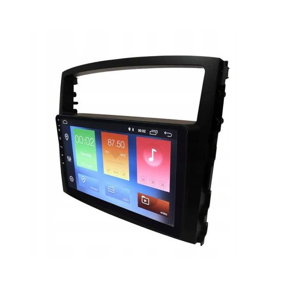 Mitsubishi Pajero Araç Multimedya Android Ekran Carplay Double Teyp 4+64 9" 07-17 Black BLUEWAY - 2