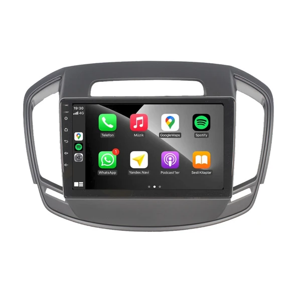 Opel Insignia Araç Multimedya Android Ekran Carplay Navigasyon Double Teyp 4+64 9" 13-17 Gri BLUEWAY - 2