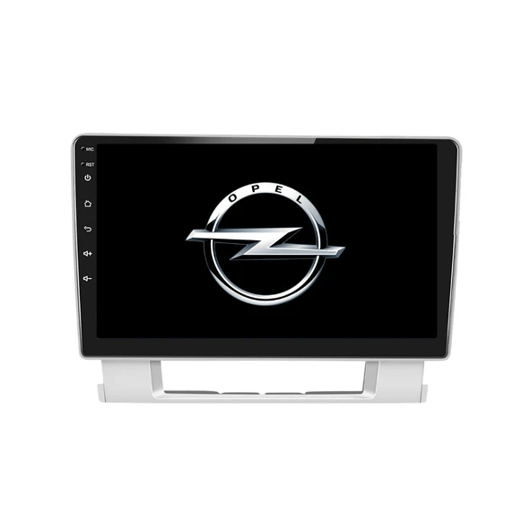 Opel Astra J Araç Multimedya Android Ekran Carplay Navigasyon Double Teyp 4+64 9" 10-20 Silver BLUEWAY - 1