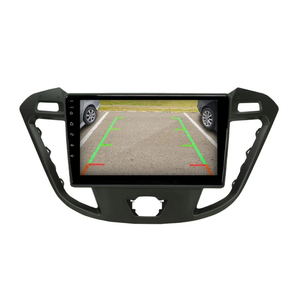 Ford Transit Custom Araç Multimedya Android Ekran Carplay Double Teyp 4+64 9" 12-17 Black BLUEWAY - Resim 3