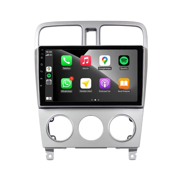 Subaru Forester Araç Multimedya Android Ekran Carplay Navigasyon Double Teyp 2+32 9" 03-08 Gri BLUEWAY - Resim 3