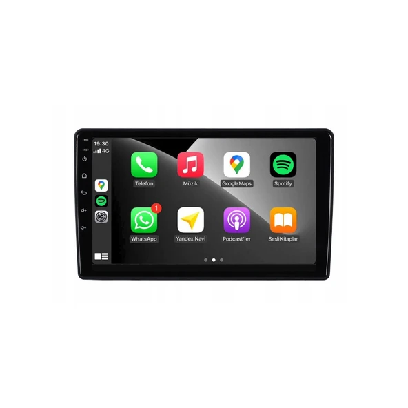 Peugeot 2008 Araç Multimedya Android Ekran Carplay Navigasyon Double Teyp 4+64 9" 19-21 Black BLUEWAY - 3