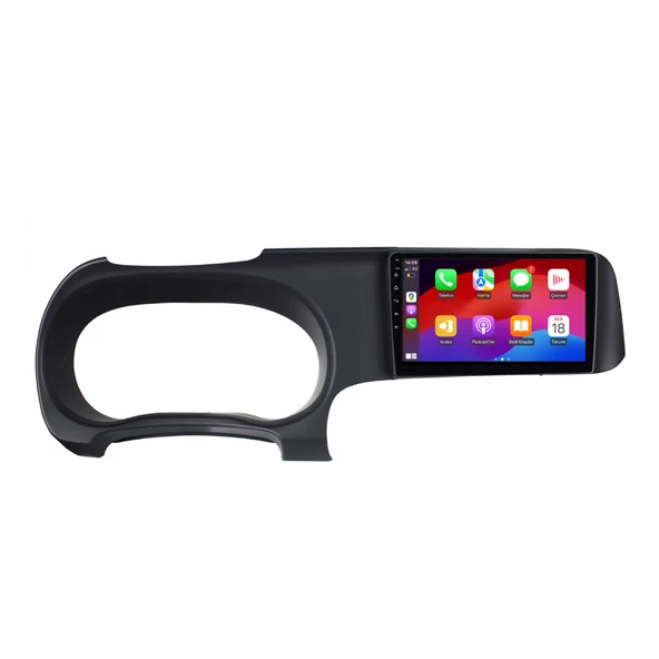 Hyundai i10 Araç Multimedya Android Ekran Carplay Navigasyon Double Teyp 4+64 9" 20-23 Black BLUEWAY - 2