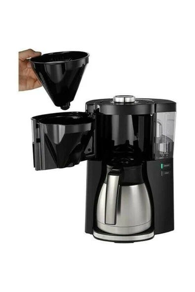 Melitta Look V Therm Timer 1025-18 Siyah Termoslu Filtre Kahve Makinesi - 3