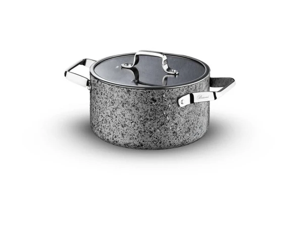 BRİONİ STONE-H ÇİZİLMEZ YANMAZ YAPIŞMAZ 24 CM DERİN TENCERE - 2