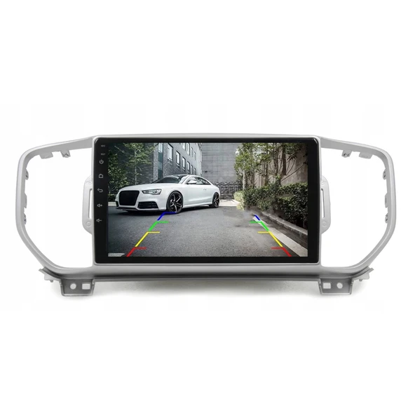 Kia Sportage Araç Multimedya Android Ekran Carplay Navigasyon Double Teyp 4+64 9" 16-18 Silver BLUEWAY - 4