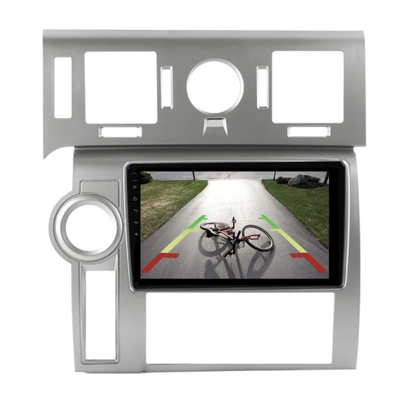 Hummer H2 Araç Multimedya Android Ekran Carplay Navigasyon Double Teyp 4+64 9" 08-09 Silver BLUEWAY - Resim 3