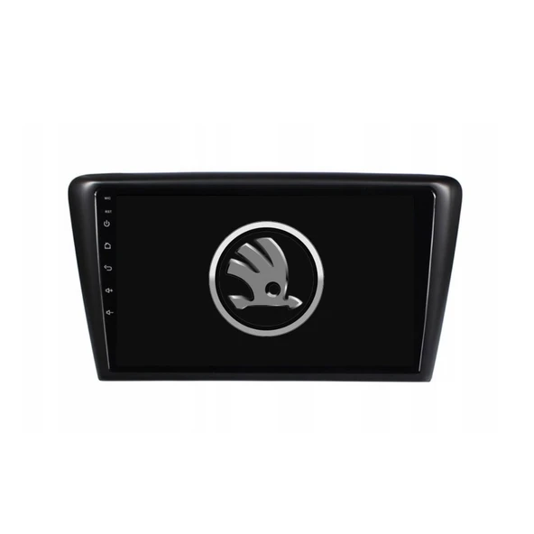 Skoda Rapid Araç Multimedya Android Ekran Carplay Navigasyon Double Teyp 2+32 9" 13-18 Black BLUEWAY