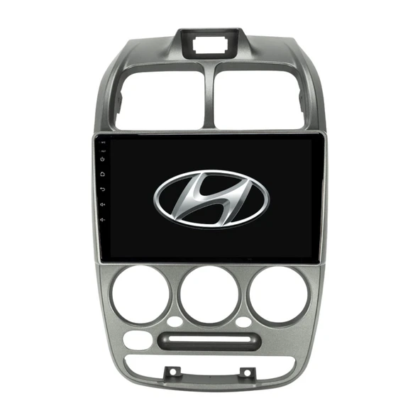 Hyundai Accent Admire Araç Multimedya Android Ekran Carplay Double Teyp 4+64 9" 99-12 Gri BLUEWAY
