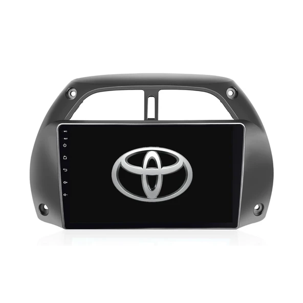 Toyota Rav 4 Araç Multimedya Android Ekran Carplay Navigasyon Double Teyp 2+32 9" 01-03 Gri BLUEWAY
