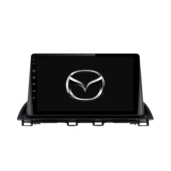 Mazda Axela Araç Multimedya Android Ekran Carplay Navigasyon Double Teyp 4+64 9" 13-17 Black BLUEWAY