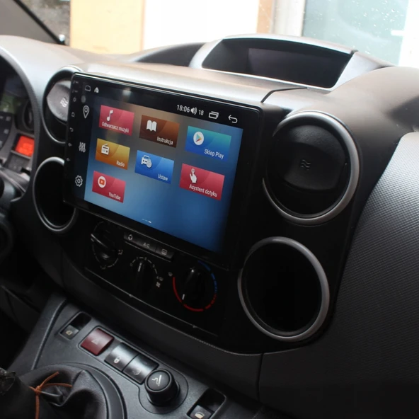 Peugeot 2008 Araç Multimedya Android Ekran Carplay Navigasyon Double Teyp 4+64 9" 19-21 Black BLUEWAY - 5