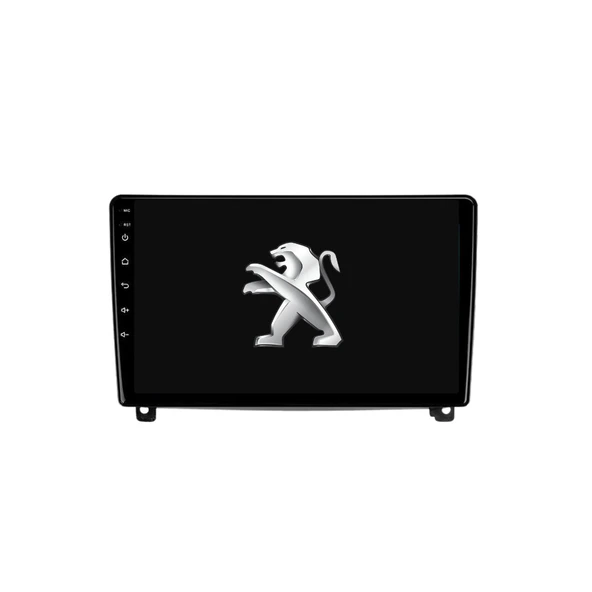 Peugeot 407 Araç Multimedya Android Ekran Carplay Navigasyon Double Teyp 4+64 9" 05-10 Black BLUEWAY