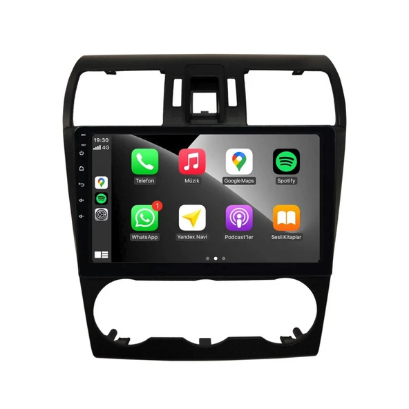 Subaru Forester Araç Multimedya Android Ekran Carplay Double Teyp 4+64 9" 15-18 Black BLUEWAY - 3