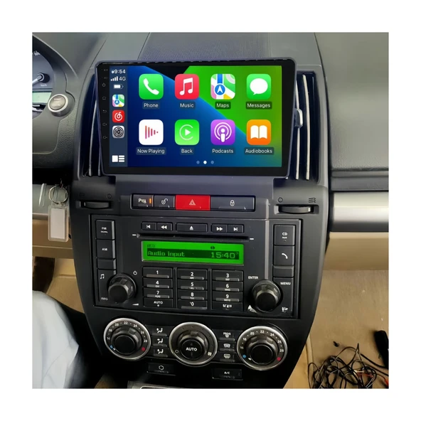 Land Rover Freelander 2 Araç Multimedya Android Ekran Carplay Double Teyp 4+64 9" 07-12 Black BLUEWAY - 4