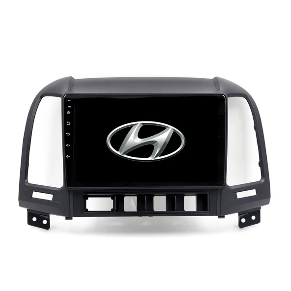 Hyundai Santa Fe Araç Multimedya Android Ekran Carplay Double Teyp 4+64 9" 06-11 Black BLUEWAY