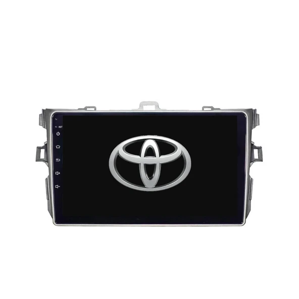 Toyota Corolla Araç Multimedya Android Ekran Carplay Double Teyp 2+32 9" 07-13 Gri BLUEWAY KCK