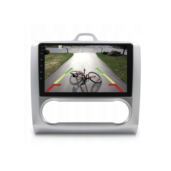 Ford Focus 2 Araç Multimedya Android Ekran Carplay Double Teyp 4+64 9" 05-11 Dijital Silver BLUEWAY - 4