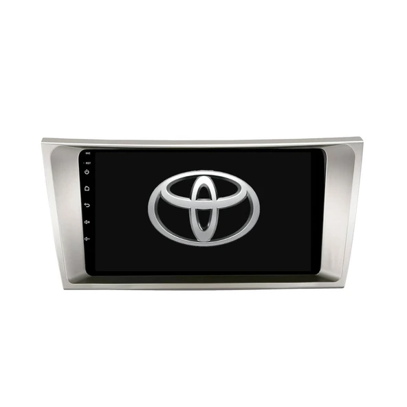Toyota Camry Araç Multimedya Android Ekran Carplay Navigasyon Double Teyp 2+32 9" 06-11 Silver BLUEWAY