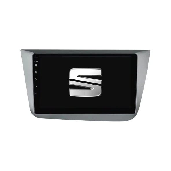 Seat Altea Araç Multimedya Android Ekran Carplay Navigasyon Double Teyp 4+64 9" 04-10 Gri BLUEWAY