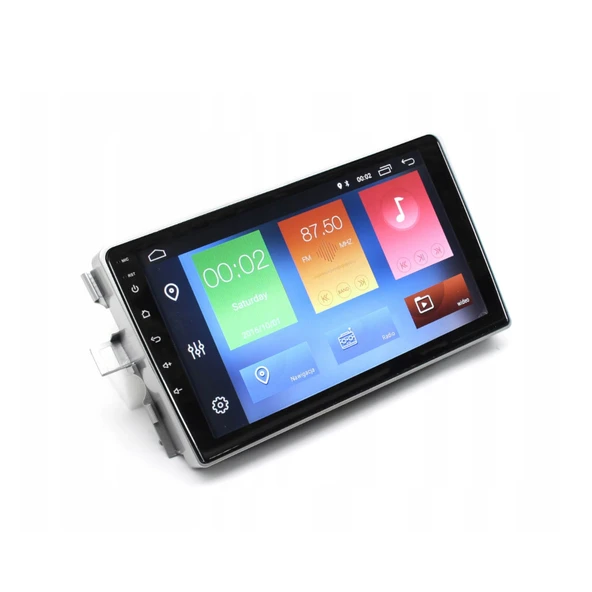 Toyota Verso Araç Multimedya Android Ekran Carplay Navigasyon Double Teyp 4+64 9" 09-17 Silver BLUEWAY - 2