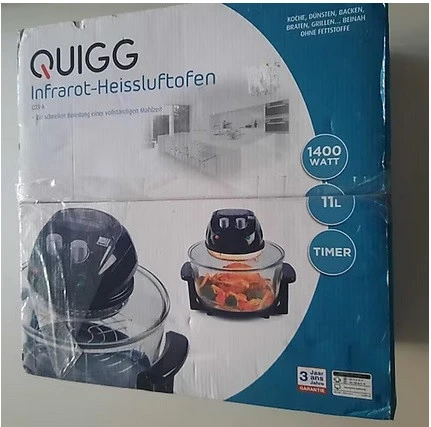 QUIGG Konveksiyonel Cam Fırın ürün görseli