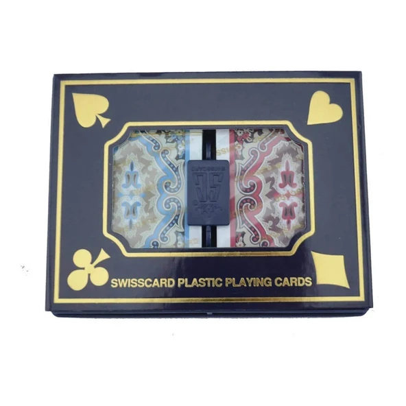 Euro Card Plastik Oyun Kağıdı 2 Deste