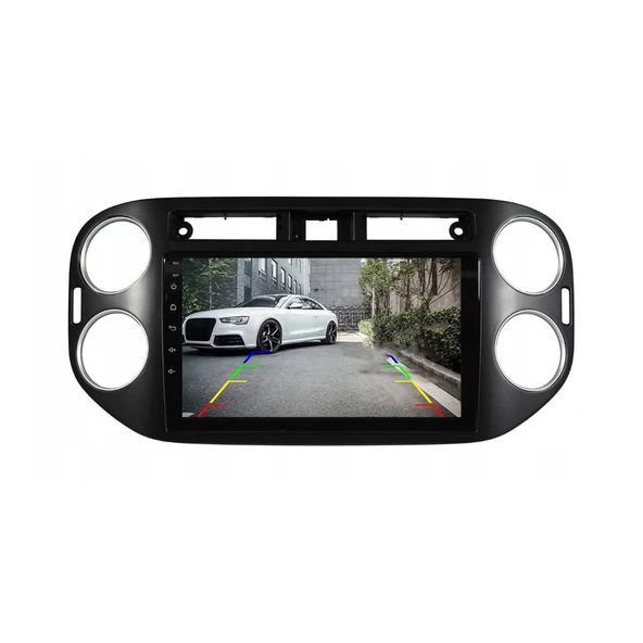 Volkswagen Tiguan Araç Multimedya Android Ekran Carplay Double Teyp 4+64 9" 07-15 Black BLUEWAY - 4