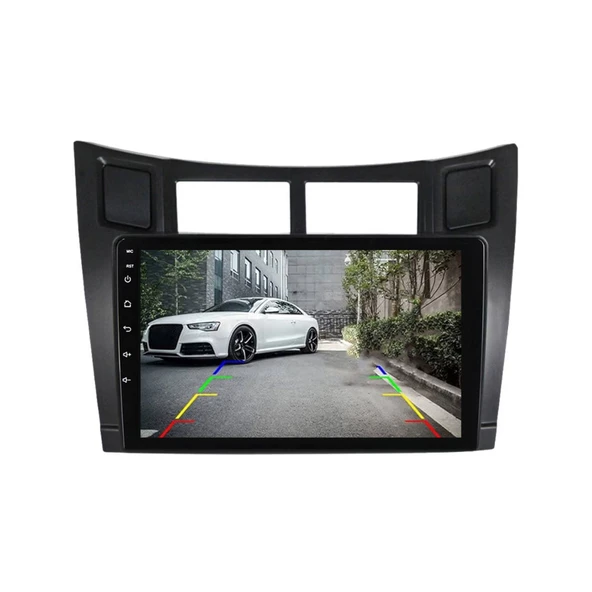 Toyota Yaris Araç Multimedya Android Ekran Carplay Navigasyon Double Teyp 4+64 9" 05-12 Black BLUEWAY - 3