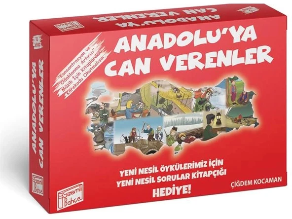 GİZEMLİ BAHÇE 3. ve 4.SINIF ANADOLUYA CAN VERERENLER 10'LU HİKAYE SETİ ürün görseli