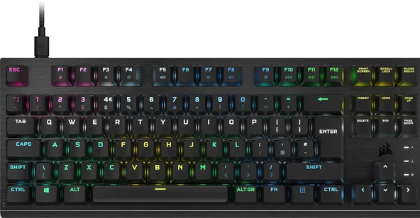 Corsair K60 PRO RGB TKL CH-911D01A-TR Kablolu Mekanik Oyuncu Klavyesi