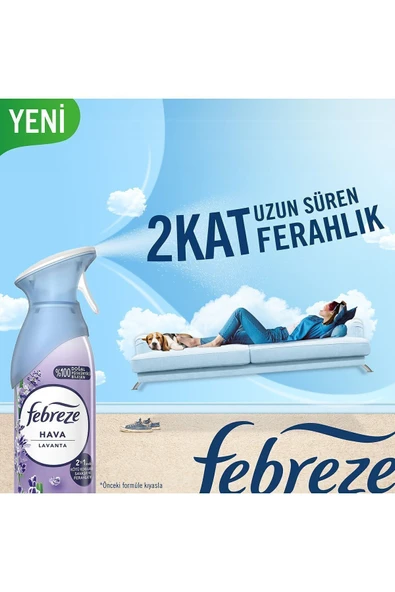 Febreze Aerosol Lavanta Konforu Oda Kokusu 185 ml - 4