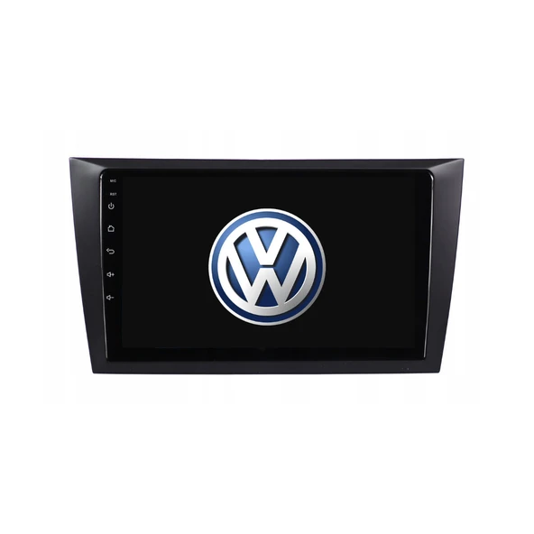 Volkswagen Golf 6 Araç Multimedya Android Ekran Carplay Double Teyp 4+64 9" 10-12 Black BLUEWAY