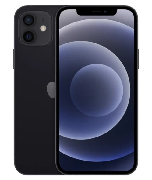 YENİLENMİŞ APPLE İPHONE 12 64 GB SİYAH 12 AY GARANTİLİ - A KALİTE